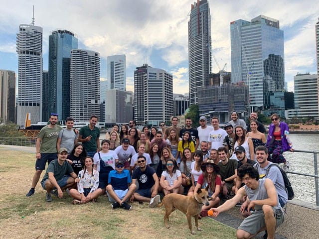 Estudiantes de YouTooProject en Brisbane
